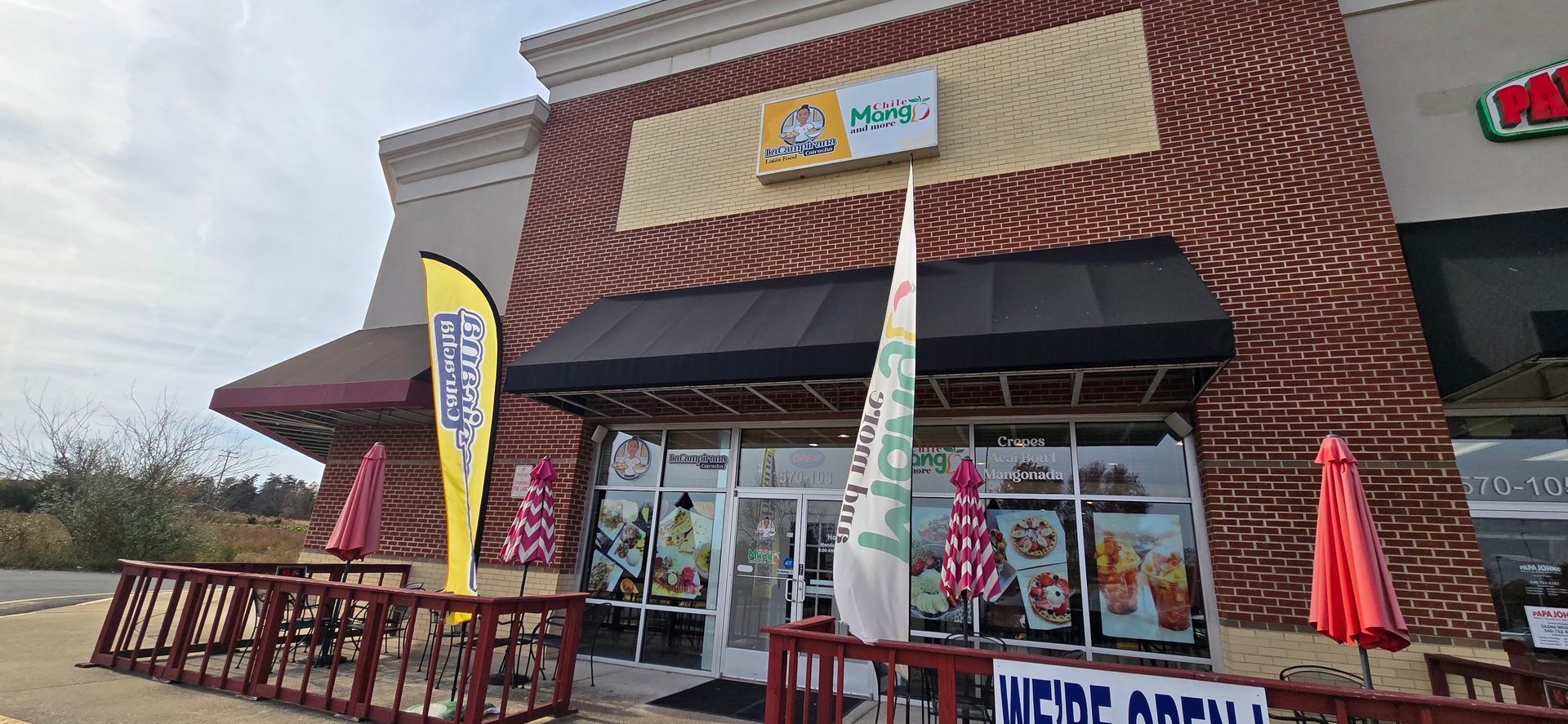 Off Route 17, end of the strip mall