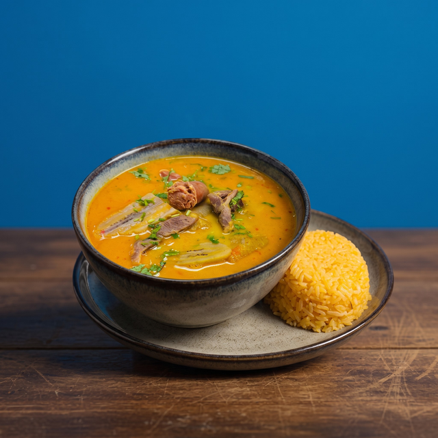Tapado de Carne Seca / Dried Beef Stew.