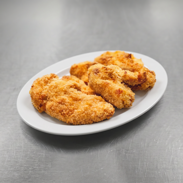 Chicken Tenders (3 Count) / Tiras de Pollo.