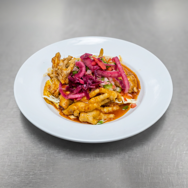 Patitas de Pollo / Chicken Feet Stewed.