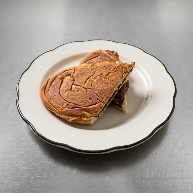 Pan con Frijoles / French Bread with Beans.
